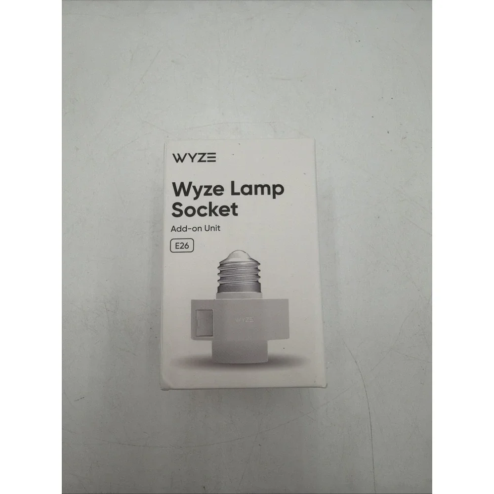 Wyze Lamp Socket Add On Unit Power Adapter for Wyze Cam E26